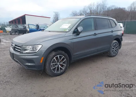 2021 Volkswagen Tiguan 2.0T S from USA, damaged, VIN 3VV0B7AX3MM038342